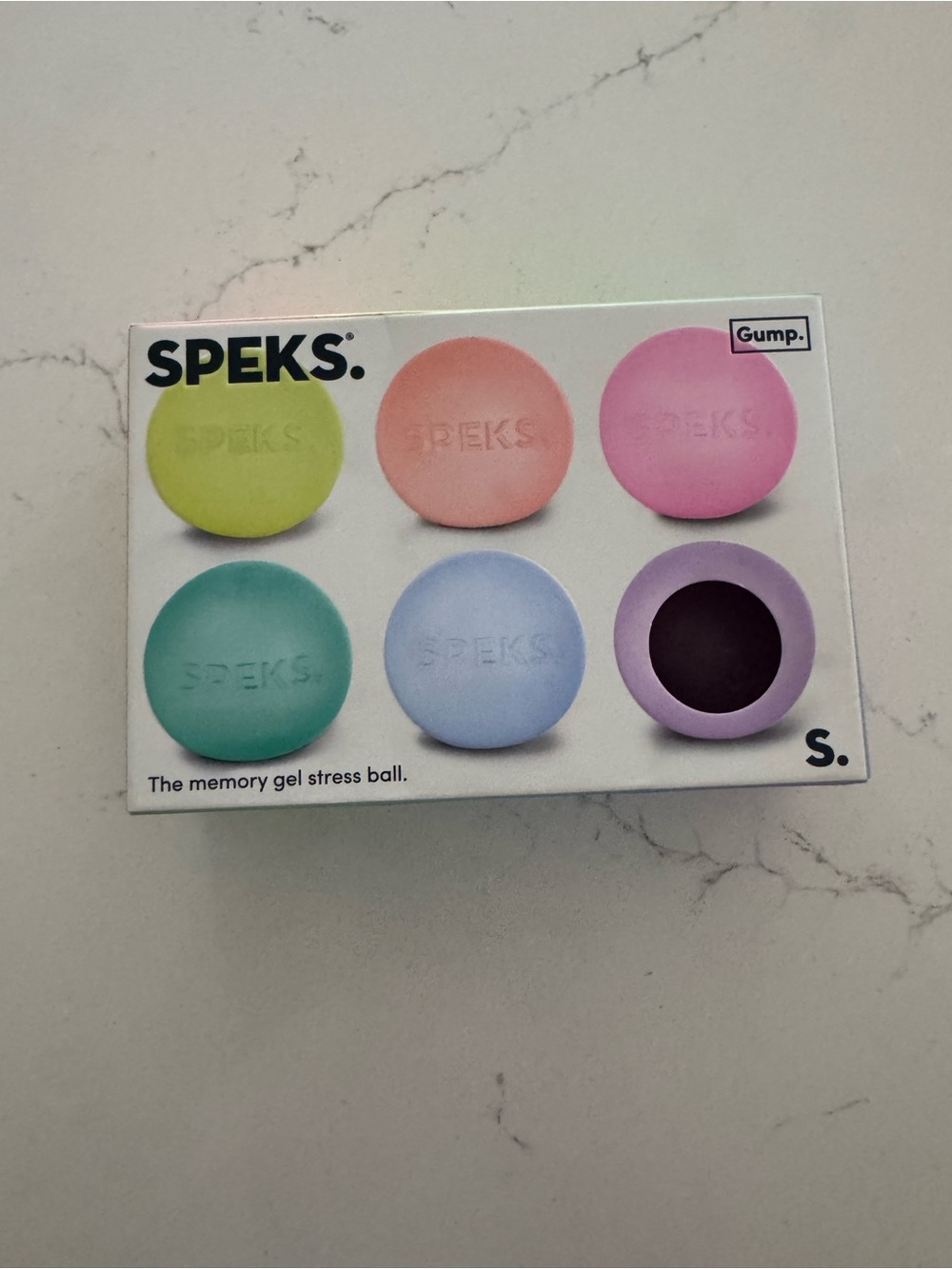 SPEKS Memory Gel Stress Balls - Pastel Multi-Color Set